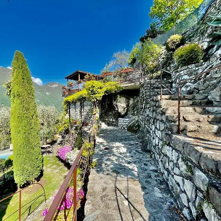 Eden Sul Lago Di Como Nesso Buitenkant foto